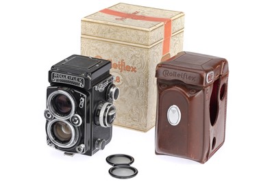 Lot 328 - A Rollei Rolleiflex 2.8E Medium Format TLR Camera