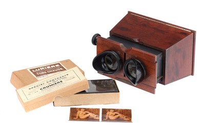 Lot 98 - Unis Stereo Viewer & Nude Stereo Images