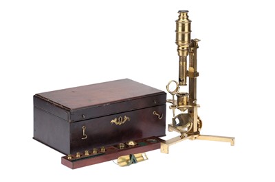Lot 180 - Adams, George (Senior) Cuff-Type Compound Microscope