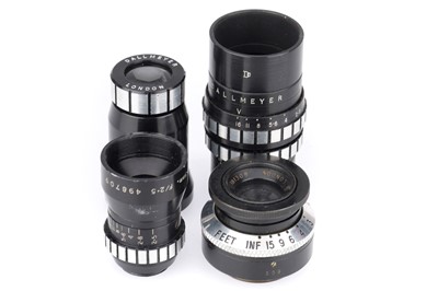 Lot 445 - A Group of Dallmeyer Cine Lenses