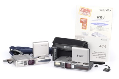Lot 231 - A Pair of Ricoh Digital Cameras