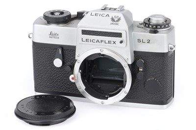 Lot 57 - A Leitz Wetzlar Leicaflex SL2 Body "50 Jahre" Anniversary Model