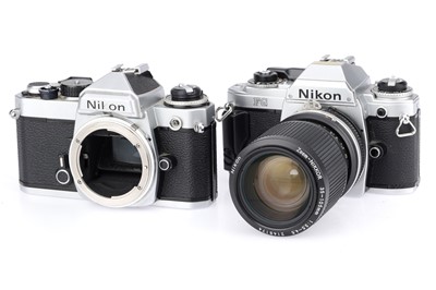 Lot 84 - A Pair of Nikon 35mm SLR Cameras