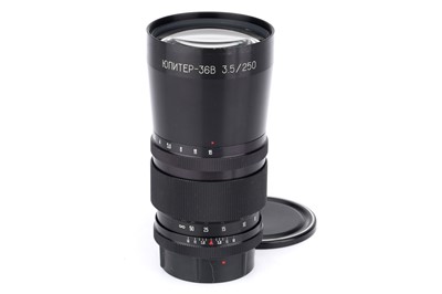 Lot 427 - A Zavod Arsenal Jupiter-36B f/3.5 250mm Lens