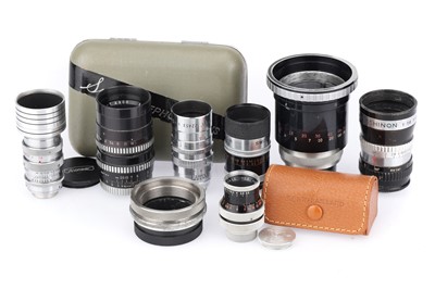 Lot 666 - A Selection of Cine Lenses