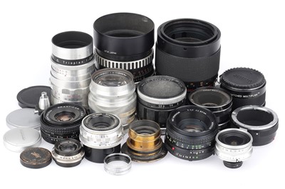 Lot 468 - A Mixed Selection of Lenses