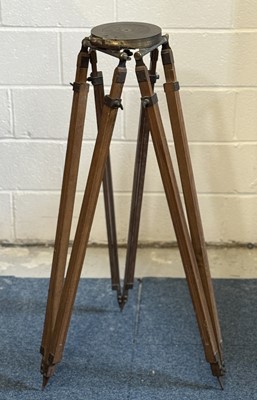 Lot 647 - Early 20th Century Cine Camera Tripod