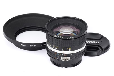 Lot 435 - A Nikon Nikkor f/2.8 20mm Lens