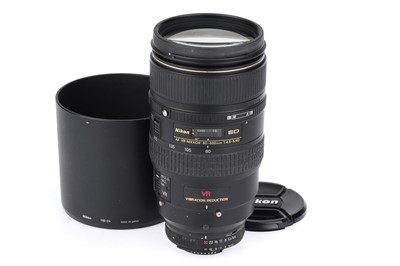 Lot 466 - A Nikon AF VR Nikkor ED 80-400mm Lens