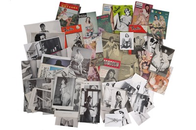 Lot 1004 - A Selection of Adult, Erotic, Nude, Glamour Magazines and Images