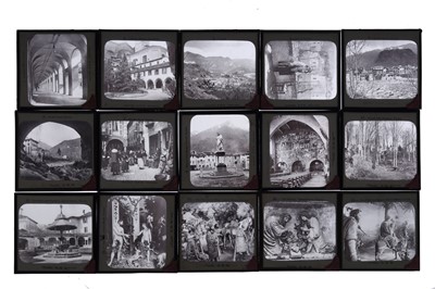 Lot 879 - Magic Lantern Slides, Varallo - Sacro Monte di Varallo Sesia, G. W. Wilson