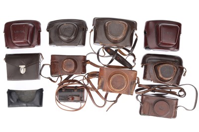 Lot 70 - A Selection of Leica Camera Cases