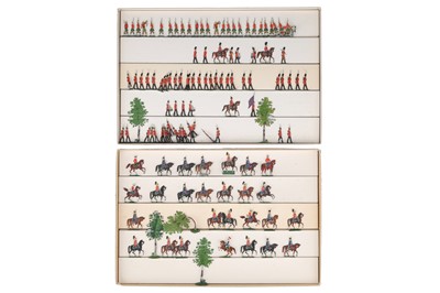 Lot 947 - Two Trays of Lead Military Figures