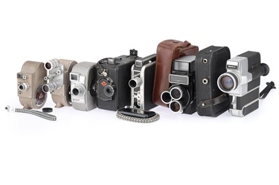 Lot 657 - ꩜ A Group of 8mm Cine Cameras