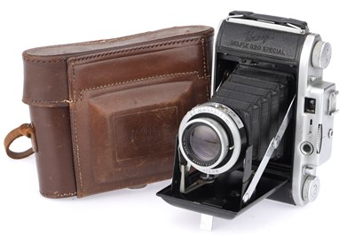 Lot 300 - An Ensign Selfix 820 Special Medium Format Folding Camera