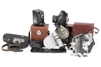 Lot 655 - ꩜ A Selection of Cine Cameras and Cinegraphica