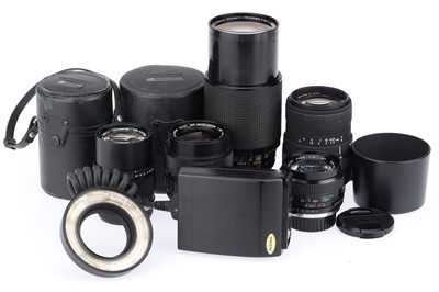 Lot 477 - A Selection of Camera Lenses