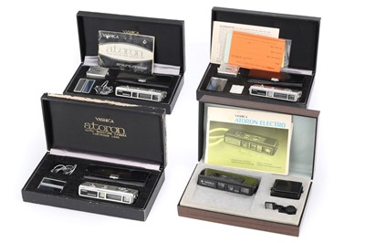 Lot 381 - A Group of Yashica Atoron Subminiature Cameras