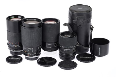 Lot 482 - A Group of Tamron Lenses
