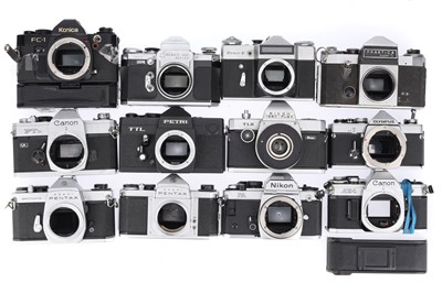 Lot 382 - A Selection of SLR Camera Bodies