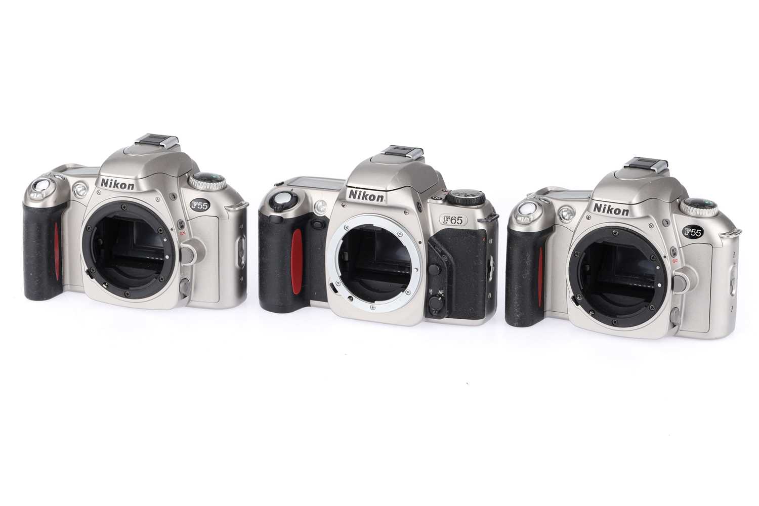 Lot 27 - A Group of Nikon 35mm SLR Cameras