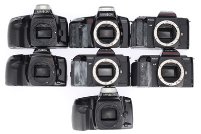 Lot 107 - A Group of Minolta 35mm SLR Camera Bodies