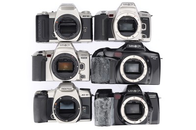 Lot 108 - A Group of 35mm SLR Camera Bodies