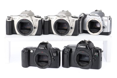 Lot 252 - A Group of Canon 35mm SLR Camera Bodies