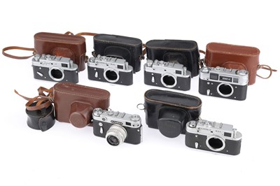 Lot 113 - A Group of Soviet Rangefinder Camera Bodies
