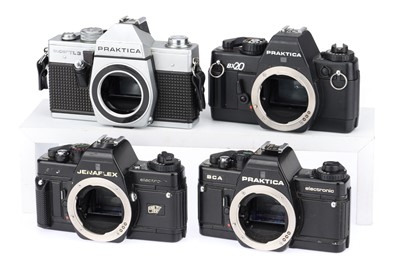 Lot 114 - Four German SLR Camera Bodies