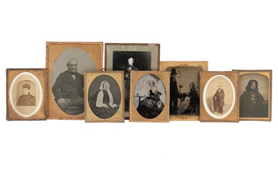 Lot 861 - Collection of Framed Ambrotypes and Photographs
