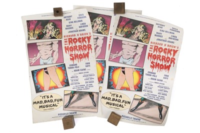 Lot 949 - 3 Original Rocky Horrror Show Posters