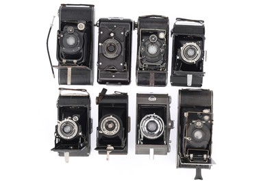 Lot 422 - A Selection of Folding Cameras