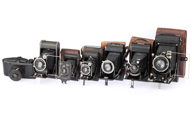 Lot 423 - A Selection of Folding Cameras