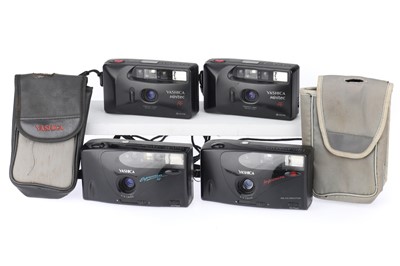 Lot 54 - Four Yashica 35mm Compact Cameras