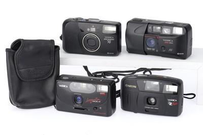 Lot 57 - Four Yashica 35mm Compact Cameras