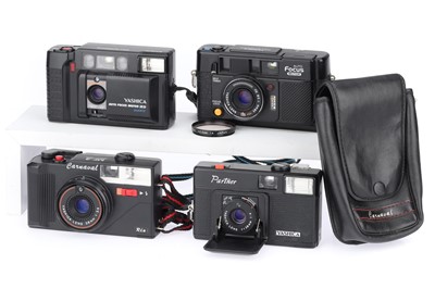 Lot 60 - A Selection of Yashica 35mm Compact Cameras