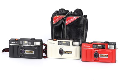 Lot 67 - Three Yashica Partner AF 35mm Compact Cameras