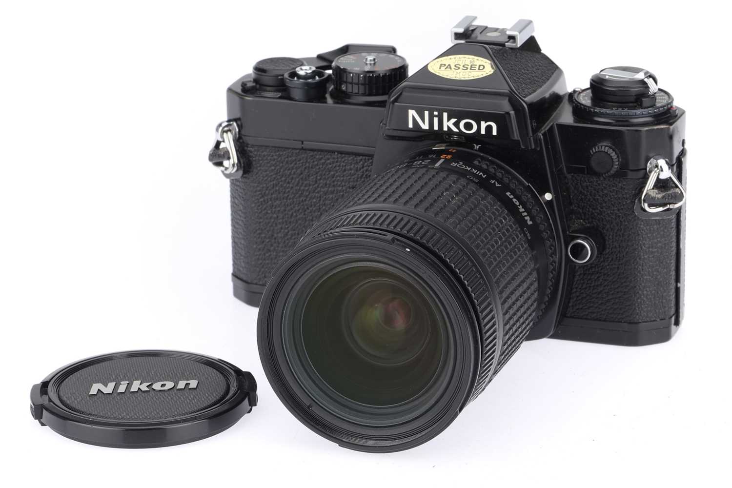 Lot 30 - A Nikon FE 35mm SLR Camera