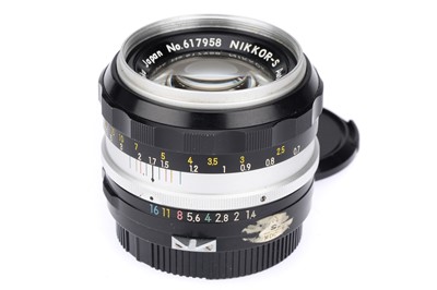 Lot 486 - A Nippon Kogaku Nikkor-S Auto f/1.4 50mm Lens