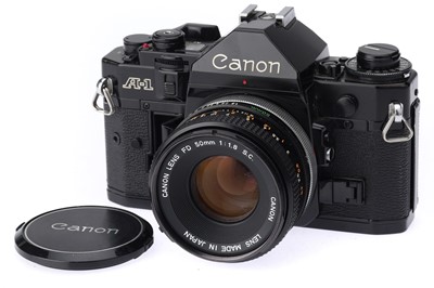 Lot 311 - A Canon A-1 35mm SLR Camera