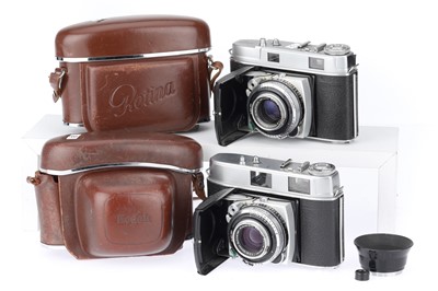 Lot 240 - A Pair of Kodak Retina II Cameras