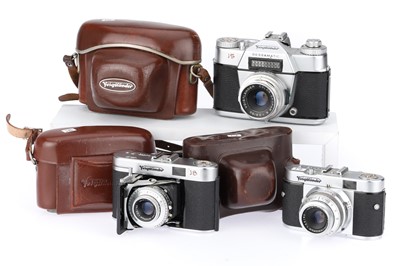 Lot 242 - A Group of Voigtlander 35mm Cameras