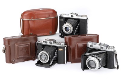 Lot 364 - A Group of Medium Format Folding Cameras