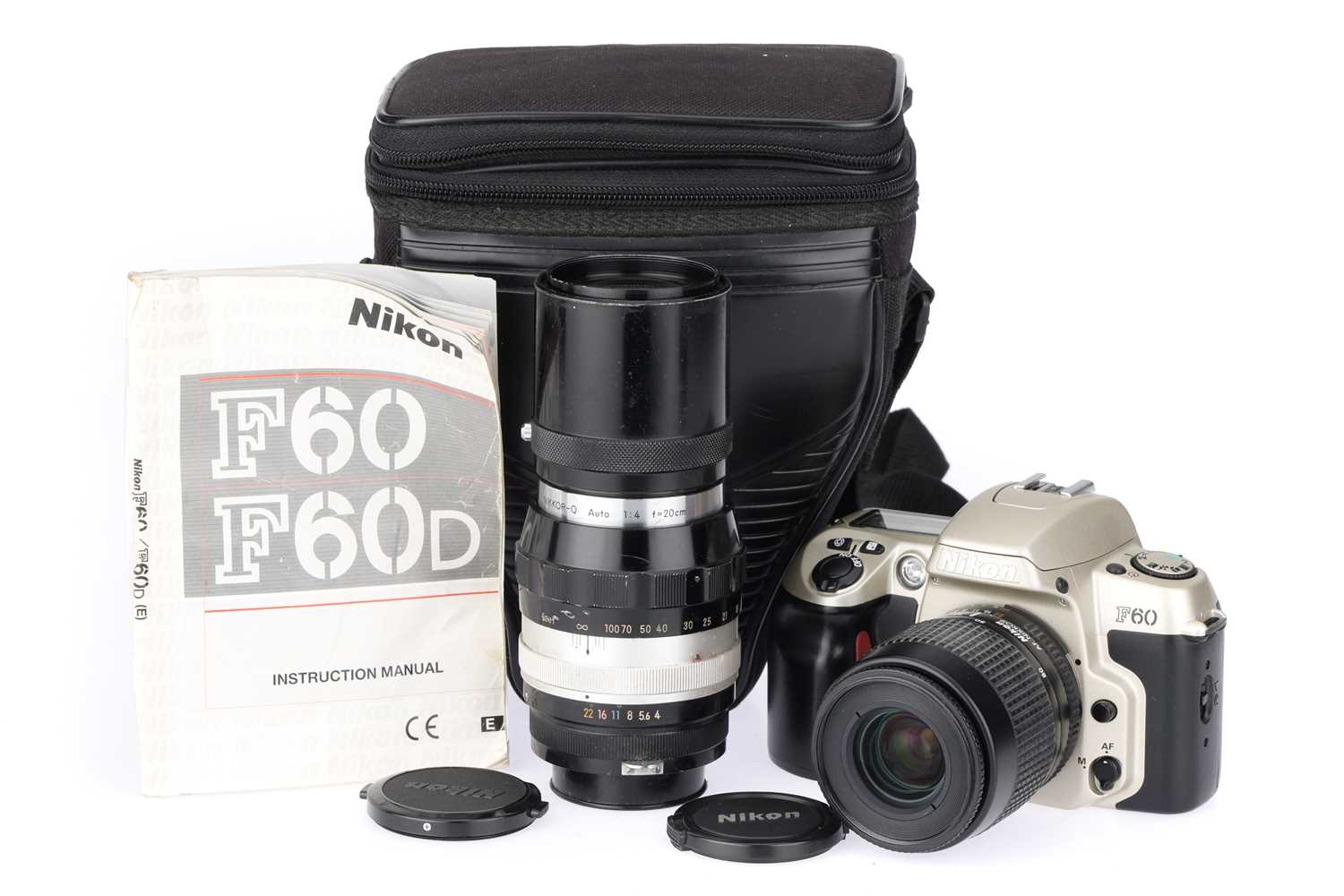 Lot 34 - A Nikon F60 35mm SLR Camera