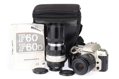 Lot 34 - A Nikon F60 35mm SLR Camera