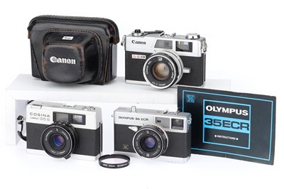 Lot 245 - A Group of 35mm Compact Cameras