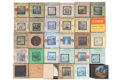 Lot 914 - Large Collection of Children's Chromo-Litho Magic Lantern Slides