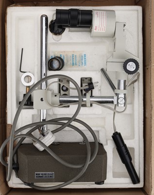 Lot 958 - Meiji Stereo Boom Microscope