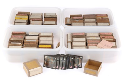 Lot 910 - Large Collection of Chromo-Litho Magic Lantern Slides